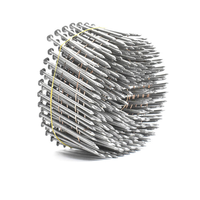 Le pistolet à clous pneumatique utilise des clous assemblés à 304 bobines