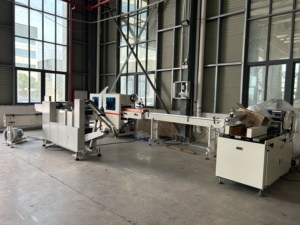 Tissu <span class=keywords><strong>de</strong></span> poche automatique pliant et séparant le produit <span class=keywords><strong>de</strong></span> papier faisant la ligne <span class=keywords><strong>de</strong></span> machines - Product Image 4