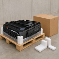 Volet roulant électrique avec auvent à double compartiment latéral pour Nissan Navara D40 Double Cab en alliage d'aluminium Adventure Gear