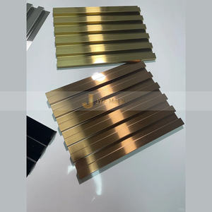 ขอบกระเบื้องสแตนเลสตกแต่งพื้นโรงแรม J025 สำหรับเฟอร์นิเจอร์ ผนัง พรม ดีไซน์ทันสมัย - Product Image 6