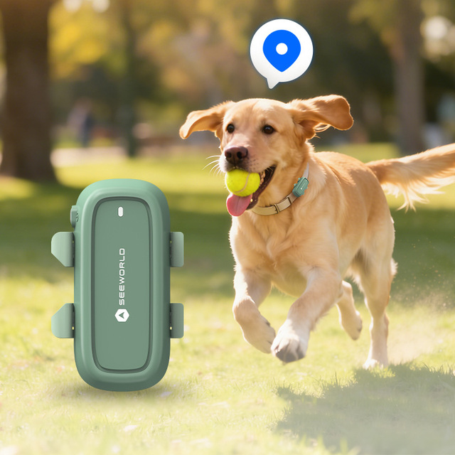 4G IP67 Waterproof Pet Locator Wireless Dog Anti-Lost Tracker Cat Lost GPS Beidou with Live Online Map 20 Hours Battery Life