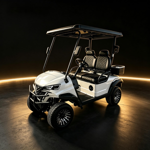 Vehículo Eléctrico de Patrulla con Chasis Robusto, Carro de Golf para Clubes y Sitios Turísticos, para Uso en Carreteras No Públicas, con Certificación DOT, CE y EEC - Product Image 1