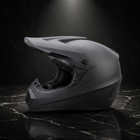 Casque de moto tout-terrain intégral léger en mousse ABS homologué ECE DOT, nouveau design, pour cross et VTT