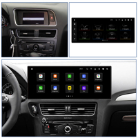 Penhui 16 + 512GB Crystal Sound Android 14 Autoradio pour Audi Q5 2009-2015 Lecteur DSP Audio Vidéo Écran 12.3 Pouces
