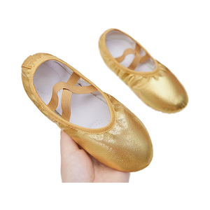 Zapatos <span class=keywords><strong>de</strong></span> baile <span class=keywords><strong>de</strong></span> suela blanda <span class=keywords><strong>de</strong></span> lona para niños, <span class=keywords><strong>zapatillas</strong></span> <span class=keywords><strong>de</strong></span> <span class=keywords><strong>Ballet</strong></span> sin cordón con banda elástica para niñas y mujeres - Product Image 6
