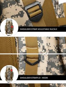 New Large Capacity Hiking <b>Backpack</b> Customized Outdoor Camping Travel Bag Waterproof Tactical <b>Backpack</b> - Product Image 6