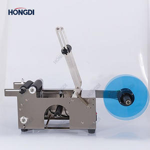 Machine d'étiquetage automatique électrique économique pour bouteilles rondes avec PLC et écran tactile pour emballages métalliques/verre - Product Image 6