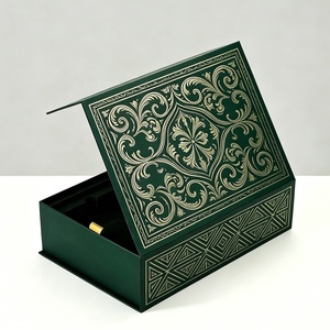 Cajas <span class=keywords><strong>de</strong></span> Regalo <span class=keywords><strong>de</strong></span> Papel Rígido Mate con Logotipo Personalizado Premium, con Cierre Magnético, para Velas, con Acabado en Dorado - Product Image 3