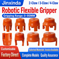 Pinza Flexible Neumática de Silicona para Robot de Máquina de Moldeo por Inyección, Tipo Ventosa, 2D/3D/4D, 25L, Blanda, de Dos, Tres o Cuatro Dedos