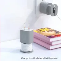 Protection de Câble en Silicone pour Chargeur USB iPhone Apple, Enrouleur de Fil et Organisateur de Câble Élégant