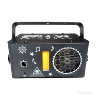Nouvelle barre de lumière DMX/KTV 5-en-1 laser et LED à activation vocale, avec tension universelle, pour scène et événements transfrontaliers, effet flash rave
