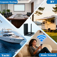 Routeur CPE sans fil 5G débloqué Yeacomm NR820 Ultra, Qualcomm SDX75, Wi-Fi 6 double bande, 2 emplacements pour carte SIM, SA NSA VPN Modem