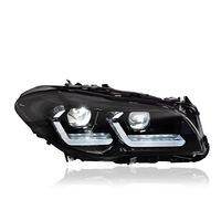 Ensemble de phares LED KGKB pour BMW Série 5 F10 F11 F18 525i 530i 535Li 2011-2017, style Spoon, double lentille de projecteur, Plug & Play