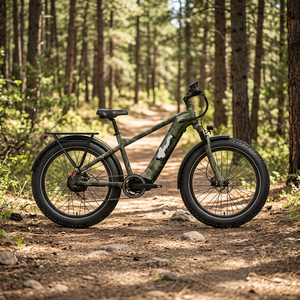 Nueva Bicicleta Eléctrica BMX Mokwheeel Basalt-2.0 con Horquilla de Carbono, Doble Suspensión, 18 Velocidades y Ruedas de Aluminio - Product Image 1