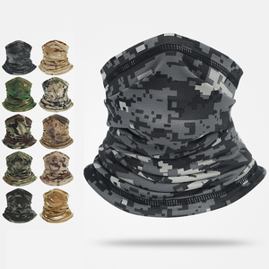 Pañuelo Táctico de Camuflaje sin Costuras, Microfibra de Poliéster, Protección Solar UPF50+, Resistente al Viento y al Polvo, Multifuncional para Ciclismo al Aire Libre - Product Image 1