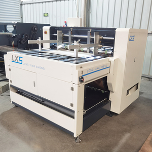 <span class=keywords><strong>Machine</strong></span> de découpe automatique de carton de haute précision contrôlée par PLC LS-1200F avec moteur, vitesse de 10 à 20 m/min pour la production de boîtes rigides - Product Image 3