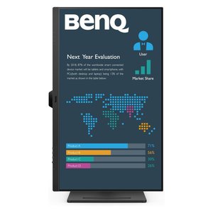 31.5" <b>Monitor</b> (IPS 2560x1440 QHD 2K 75Hz) EYE CARE BL3290QT Black 9H LLMLA TPE - Product Image 4