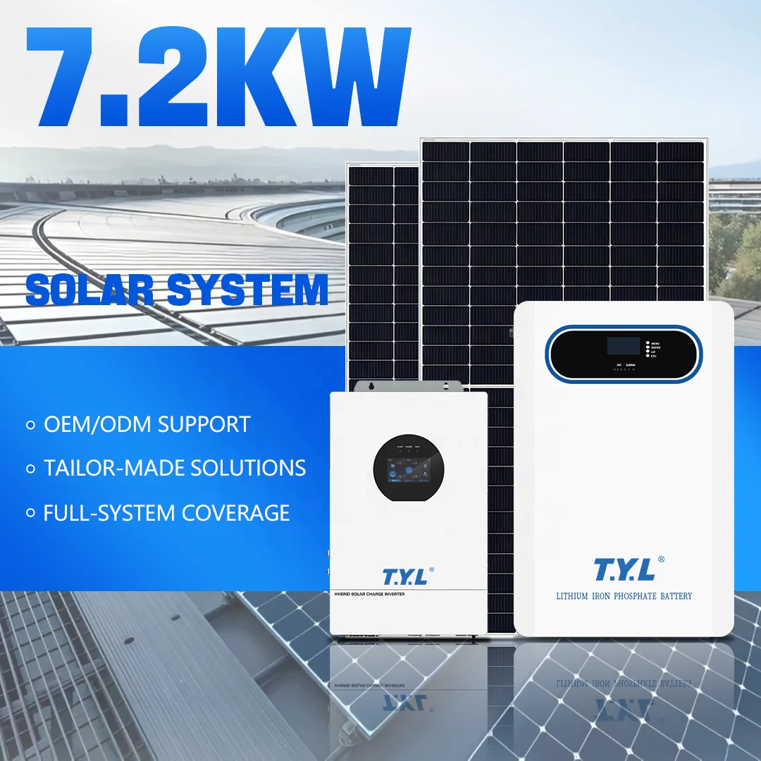 LiFePO4 Lithium Battery 200Ah/600Ah 7-24KW MPPT Controller Pure Sine Wave Inverter T.Y.L Complete <strong>Solar</strong> <strong>System</strong> Home Hybrid