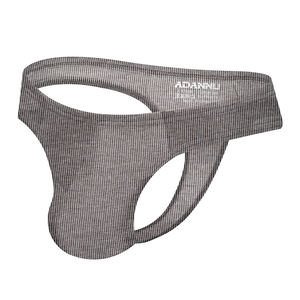 Intimo <span class=keywords><strong>uomo</strong></span> Sexy <span class=keywords><strong>perizoma</strong></span> tinta unita basso Wais slip traspirante <span class=keywords><strong>comodo</strong></span> e divertente <span class=keywords><strong>perizoma</strong></span> a vita bassa - Product Image 5