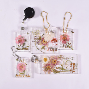 แม่พิมพ์ซิลิโคนรูปห่วงโซ่ห้อยกุญแจดอกไม้<span class=keywords><strong>แบบ</strong></span><span class=keywords><strong>ดึง</strong></span>ได้ง่ายทำจากเรซิ่นกาว<span class=keywords><strong>แบบ</strong></span>หยดแบบ DIY - Product Image 3