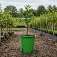 Grands pots suspendus en PP durables avec trou de drainage pour plantes d'intérieur/extérieur, pot de fleurs moderne en plastique pour jardin
