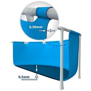Piscina <span class=keywords><strong>Rectangular</strong></span> <span class=keywords><strong>Intex</strong></span> 28271 de 260 cm con Estructura de Acero Ultra Resistente - Product Image 2