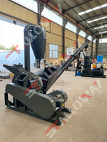 Broyeur à bois de qualité commerciale STALLOWAY - Moteur 11-132 kW, tension 380 V/440 V/660 V, capacité de traitement 500 kg/heure, contrôle de vitesse variable