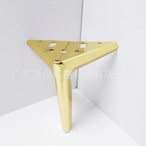 Yijun Furniture Leg 837Q3 Gold Heavy Duty Modern Minimalist Luxury Cabinet Support - Product Image 1