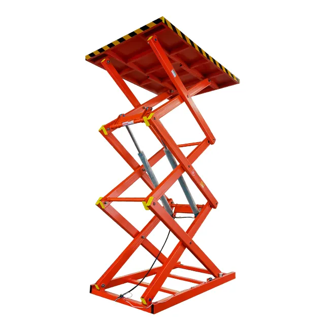 SJG fixed hydraulic electric platform lift/stationary scissor lift platform