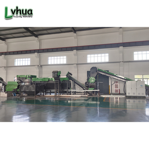 Máquina trituradora y lavadora de plástico Lvhua para lavado y secado de film de PP y PE, conjunto triturador de plástico, máquina de lavado de chatarra plástica - Product Image 1