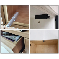 Amortisseurs magnétiques pour armoires de cuisine et de salle de bain, fermeture douce et silencieuse, poignée invisible, moderne, pour la maison