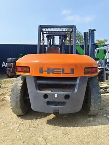 <span class=keywords><strong>Forklift</strong></span> Diesel 10 Ton Dua Tingkat Tiang, Bekas, dengan <span class=keywords><strong>Hydraulic</strong></span> Side Shifter dan Ban Pneumatik/Solid - Harga Lebih Murah - Product Image 4