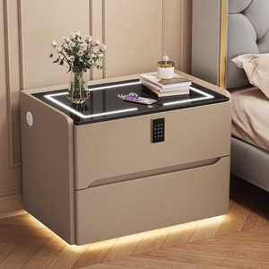 <span class=keywords><strong>Table</strong></span> <span class=keywords><strong>de</strong></span> <span class=keywords><strong>chevet</strong></span> intelligente avec coffre-fort <span class=keywords><strong>de</strong></span> sécurité, lumière à 3 couleurs, chargeur sans fil, <span class=keywords><strong>table</strong></span> d'appoint, <span class=keywords><strong>table</strong></span> <span class=keywords><strong>de</strong></span> <span class=keywords><strong>chevet</strong></span> - Product Image 5