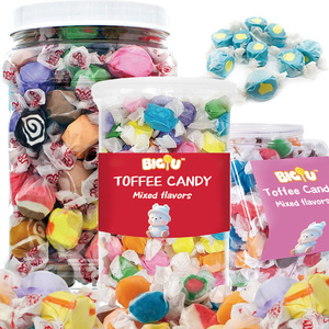 HACCP Halal Chewy Candy Sabores surtidos <span class=keywords><strong>Agua</strong></span> <span class=keywords><strong>salada</strong></span> Toffee Gomitas Caramelo Suave - Product Image 1