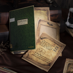 30 adet malzeme kağıt yazısız dizüstü serisi çöp defter Retro özel şekilli malzemeler içine 6 modelleri - Product Image 3