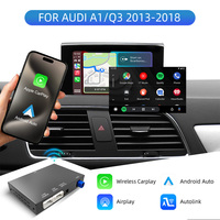 Adaptateur CarPlay Sans Fil Rhythm MMI 3G pour Audi 2012-2018 A1 Q3, Décodeur Auto avec Android & CarPlay, Résolution 4K, Pavé Tactile