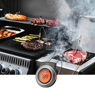 OEM ODM di-01 aluminium Probe daging termometer untuk IP65 untuk memanggang merokok aman Digital Oven suhu sekitar