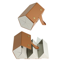 Étui à lunettes multifonctionnel en cuir PU tendance avec volet roulant, sac de rangement pour bijoux et lunettes, sac de voyage pour lunettes
