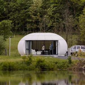 Chambre <span class=keywords><strong>ciel</strong></span> étoilé, maison <span class=keywords><strong>d</strong></span>'hôtes tendance sur les réseaux sociaux, structure modulaire capsule spatiale, logement mobile, design circulaire, rotation à 360° - Product Image 1