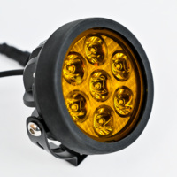 Phare avant haute puissance R1200gs 4,5 pouces 60W halogène à 7 lentilles, feux auxiliaires de moto avec faisceau de câblage et interrupteur pour moto GS GR