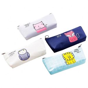 Big Capacity Cartoon Pencil Case Multicolored Pencil <b>Bag</b> Portable Custom Printing LOGO for Kids Student <b>School</b> Office Supplies - Product Image 5
