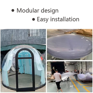 <span class=keywords><strong>Cupola</strong></span> a 360 Gradi in Policarbonato Trasparente Modulare per Raduni Familiari e Campeggio con Design Personalizzato - Product Image 6