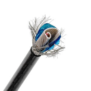 Câble multiconducteur personnalisé UL20267 10P 14P 20P 24P 44P, câble plat à <span class=keywords><strong>gaine</strong></span> ronde en PVC avec feuille d'aluminium tressée - Product Image 2