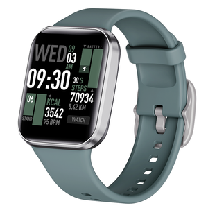 Meilleure Vente Montre Intelligente Écran Couleur TFT 1,69'' Moniteur <span class=keywords><strong>de</strong></span> Fréquence Cardiaque Suivi du Sommeil Étanche IP67 <span class=keywords><strong>Appareil</strong></span> <span class=keywords><strong>de</strong></span> Poignet Carré - Product Image 6