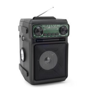 Di động năng lượng mặt trời-Powered cho <span class=keywords><strong>Bluetooth</strong></span> Loa <span class=keywords><strong>USB</strong></span>/TF <span class=keywords><strong>MP3</strong></span> phát lại với FM/AM/SW 3-band đài phát thanh & LED đèn pin - Product Image 6