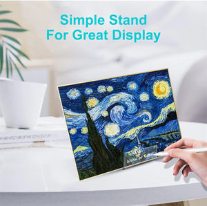 Best Sales Modern A5 Acrylic Leaflet Stand with Eco-Friendly Logo Printing for Restaurants or Bars - Product Image 6