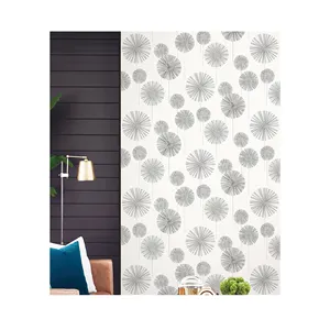 luxurious polyvinyl chloride embossed plain style factory directly sale for kids home decoration wallpaper
