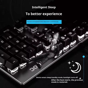 Mechanical <b>Keyboard</b> Blue Switch RGB Mixed Light Wired USB Gaming <b>Keyboard</b> For Computer Notebook - Product Image 5