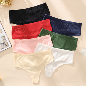 Di alta qualità Nylon Fitness biancheria intima Sexy invisibile T Yogini perizoma pizzo decorazione sottile traspirante a vita bassa boxer adulti <span class=keywords><strong>XL</strong></span> - Product Image 4