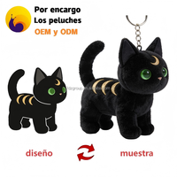 minimale de commande prix d'usine délai de livraison rapide cadeaux promotionnels porte-clés en peluche personnalisé